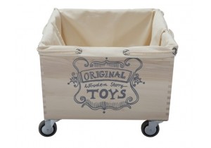 SACK FOR WOODEN STORY CRATE ON WHEELS- 2