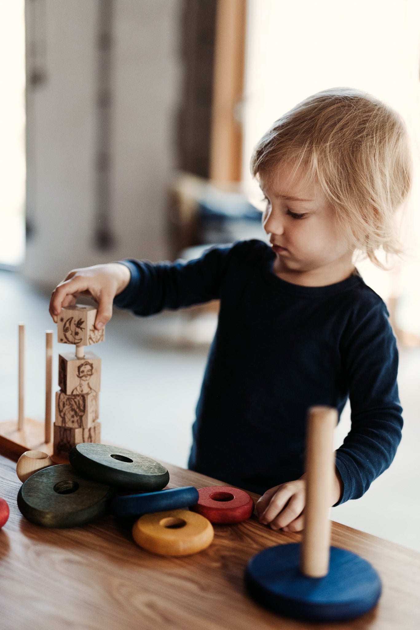 Dreamland - kolorowa układanka płotek Montessori