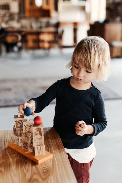 Dreamland - kolorowa układanka płotek Montessori