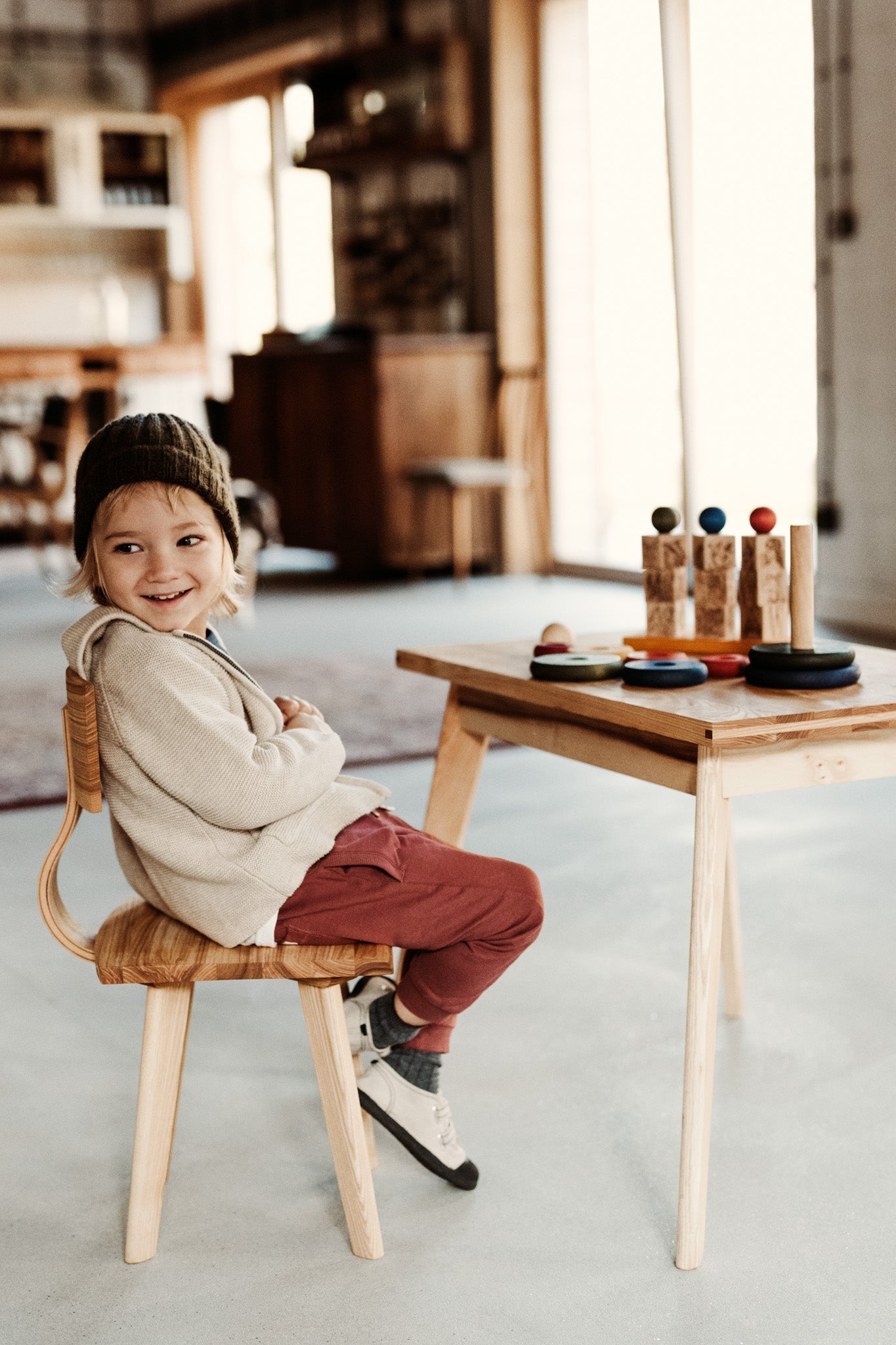 Dreamland - kolorowa układanka płotek Montessori