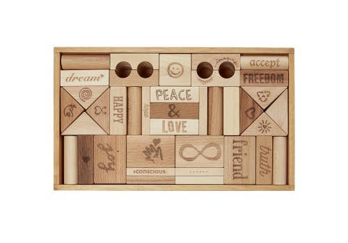 Klocki Peace & Love XL - 72 szt.