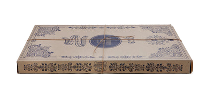 drewniane klocki w czerwonej skrzynce - 54 szt