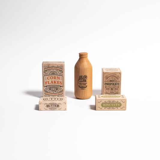 zestaw montessori market - słodkie przysmaki